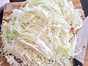 hausgemachtes Sauerkraut